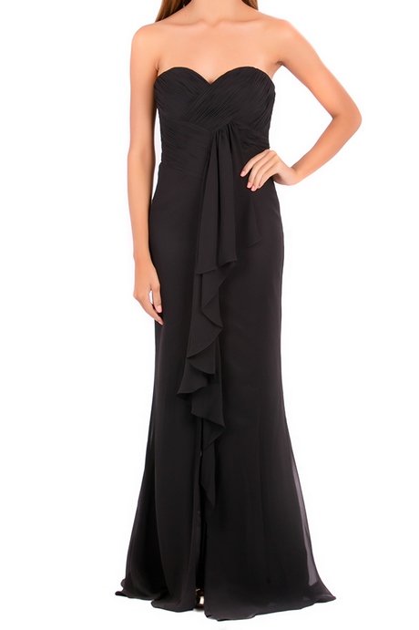 vestido-negro-liso-34_12 Jednostavna crna haljina