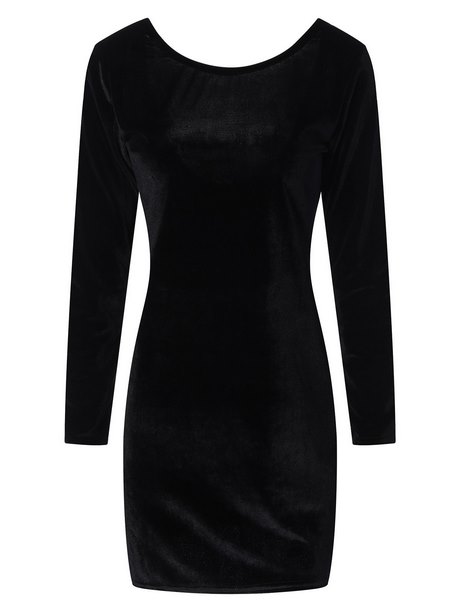 vestido-negro-manga-larga-ajustado-13_17 Crna haljina s dugim rukavima