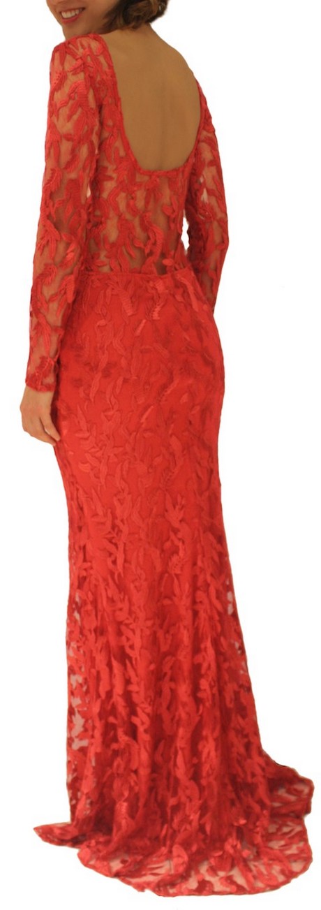 vestido-rojo-de-encaje-manga-larga-22_11 Crvena haljina od čipke s dugim rukavima