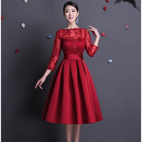 vestido-rojo-de-encaje-manga-larga-22_14 Crvena haljina od čipke s dugim rukavima