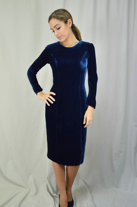 vestido-terciopelo-azul-13_3 Plava baršunasta haljina