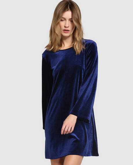 vestido-terciopelo-azul-13_9 Plava baršunasta haljina