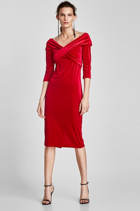vestido-terciopelo-rojo-93_9 Crvena baršunasta haljina