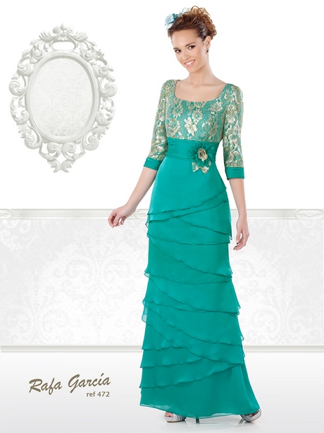 vestido-verde-encaje-12_14 Zelena haljina od čipke