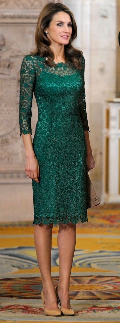 vestido-verde-encaje-12_4 Zelena haljina od čipke