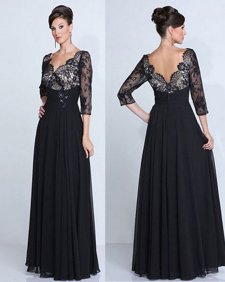 vestidos-de-noche-de-encaje-negro-22_17 Crna čipka večernje haljine
