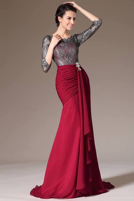 vestidos-largos-elegantes-con-encaje-22_19 Elegantne duge haljine s čipkom