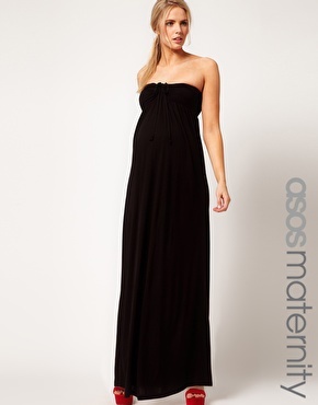 vestidos-negros-largos-informales-09_6 Casual duge crne haljine