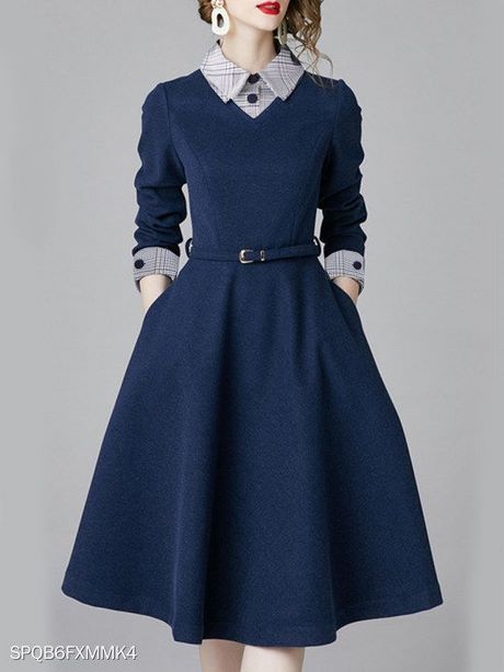 vestido-azul-casual-41_16 Casual plava haljina