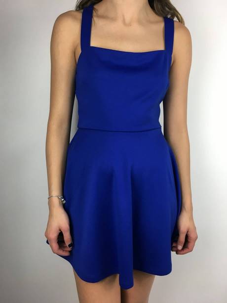 vestidos-azules-cortos-casuales-40 Casual kratke plave haljine
