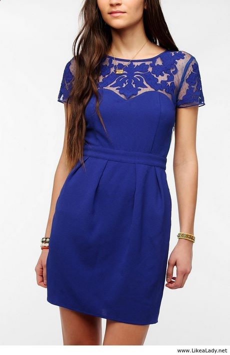 Casual kratke plave haljine