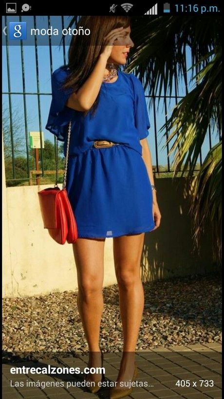 vestidos-azules-cortos-casuales-40_16 Casual kratke plave haljine