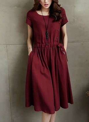 vestidos-de-algodon-casuales-10 Casual pamučne haljine