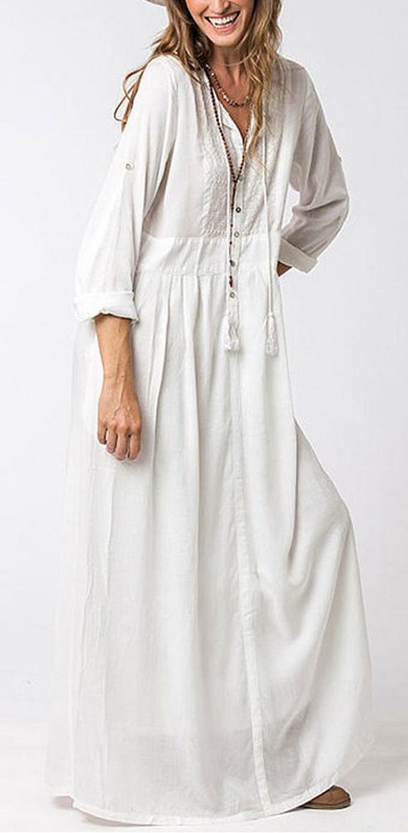 vestidos-de-algodon-casuales-10_2 Casual pamučne haljine
