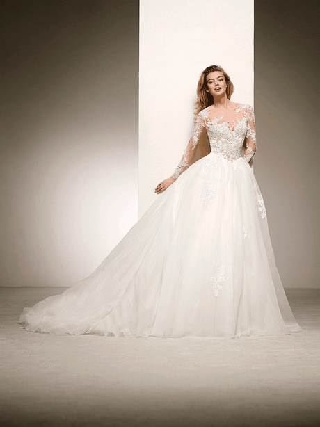 vestidos-de-novia-modelo-princesa-53 Princeza model vjenčanica