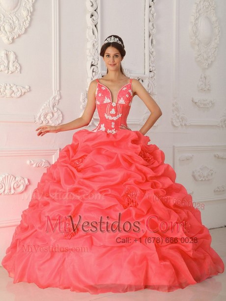 vestidos-de-quinceanera-color-coral-67_16 Koralja boja Quinceanera haljine