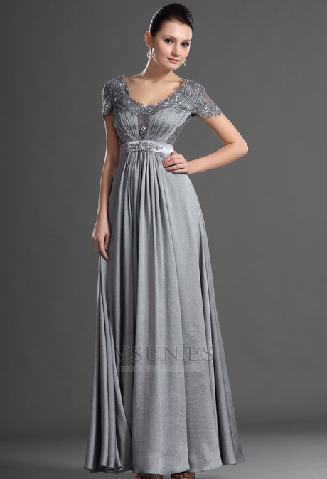 vestidos-formales-corte-imperio-52_3 Empire sud večernje haljine