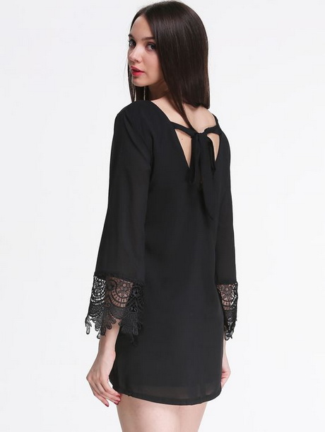 vestidos-negros-sueltos-77_20 Besplatne crne haljine