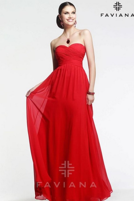 modelo-vestido-rojo-18_17 Model crvena haljina