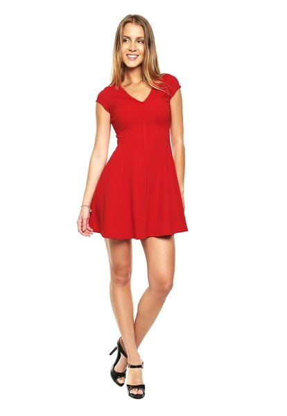 mujer-de-vestido-rojo-77_13 Žena u crvenoj haljini