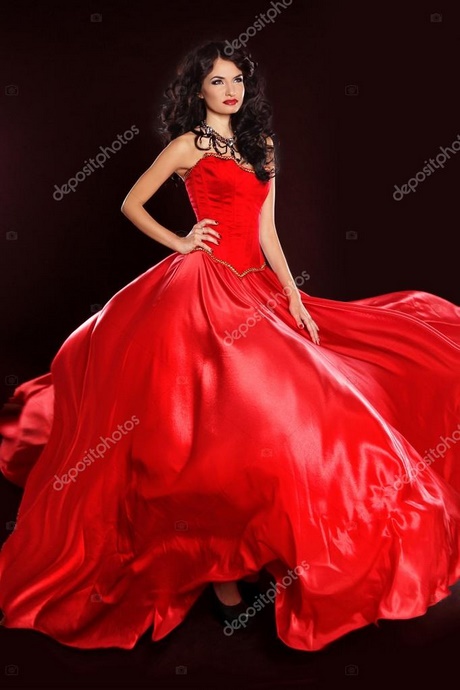 mujer-de-vestido-rojo-77_18 Žena u crvenoj haljini