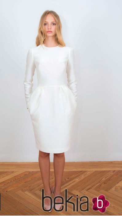 vestido-blanco-con-manga-larga-16_9 Bijela haljina s dugim rukavima