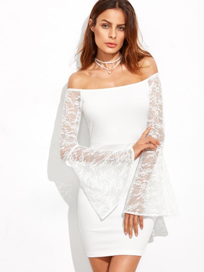 vestido-blanco-entallado-34_12 Zupčasta bijela haljina