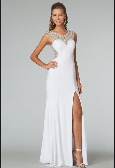 vestido-blanco-largo-fiesta-57 Duga bijela prom haljina