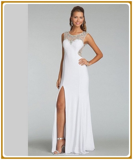 vestido-blanco-largo-fiesta-57_15 Duga bijela prom haljina