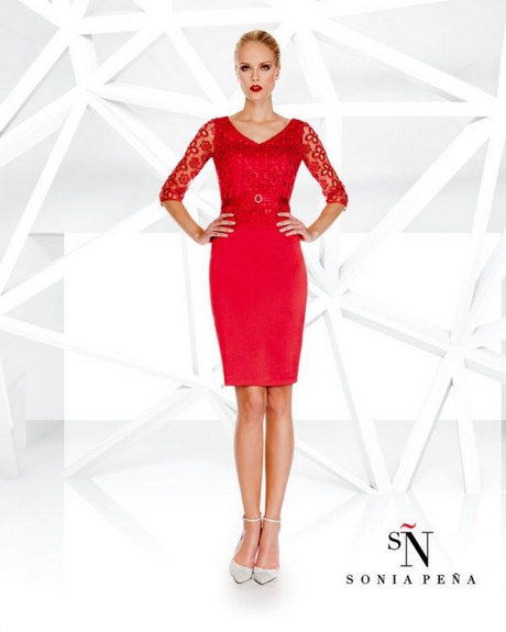 vestido-encaje-rojo-corto-37_17 Kratka crvena haljina od čipke