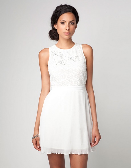 vestido-fiesta-blanco-corto-40_18 Kratka bijela haljina prom