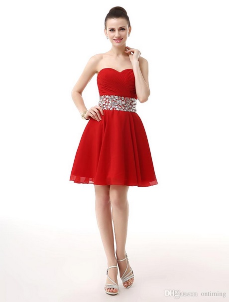 vestido-fiesta-corto-rojo-03_4 Crvena kratka prom haljina