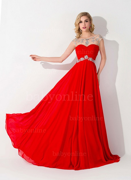 vestido-fiesta-rojo-48_3 Crvena prom haljina