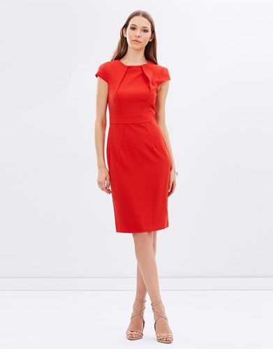 vestido-lapiz-rojo-10_16 Crvena haljina lapiz