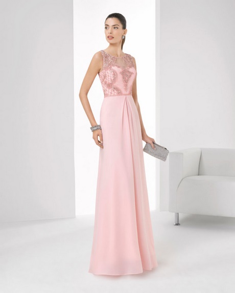 Ružičasta duga haljina