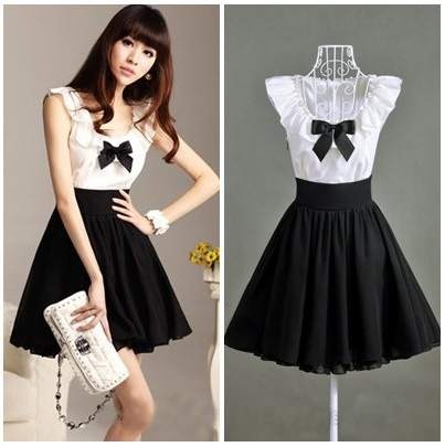 vestido-negro-y-blanco-22_14 Crna i bijela haljina