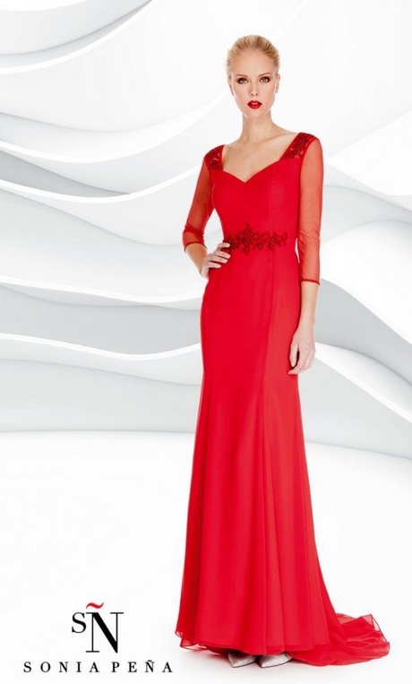 vestido-rojo-ajustado-largo-03_3 Duga crvena haljina