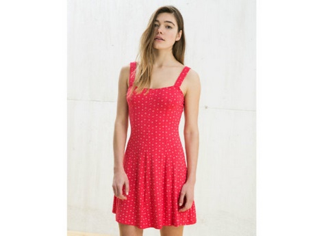 vestido-rojo-basico-70_6 Osnovna crvena haljina
