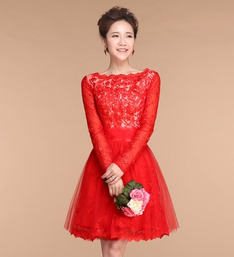 vestido-rojo-corto-encaje-09_9 Kratka crvena haljina od čipke
