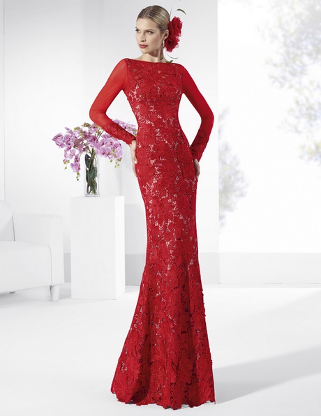 vestido-rojo-guipur-32_19 Guipure crvena haljina