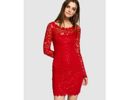 vestido-rojo-invierno-69_18 Zimska crvena haljina