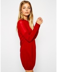 vestido-rojo-punto-52_19 Crvena haljina s točkicama
