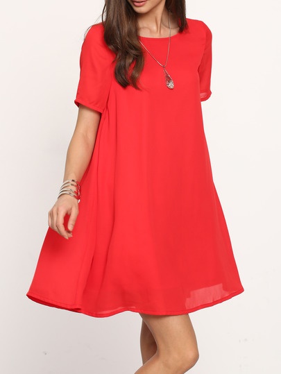 Besplatno crvena haljina