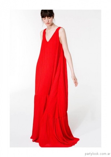 vestido-rojo-suelto-19_8 Besplatno crvena haljina