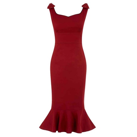 vestido-rojo-vintage-25_10 Vintage crvena haljina