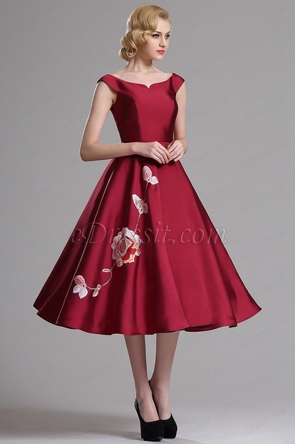 vestido-rojo-vintage-25_14 Vintage crvena haljina
