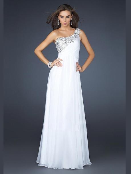 vestidos-de-fiesta-color-blanco-65 Maturalne haljine bijele