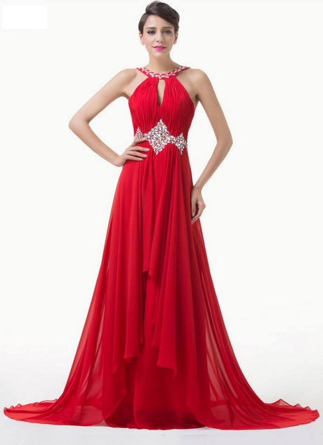 vestidos-de-fiesta-color-rojo-86 Haljina prom crvena