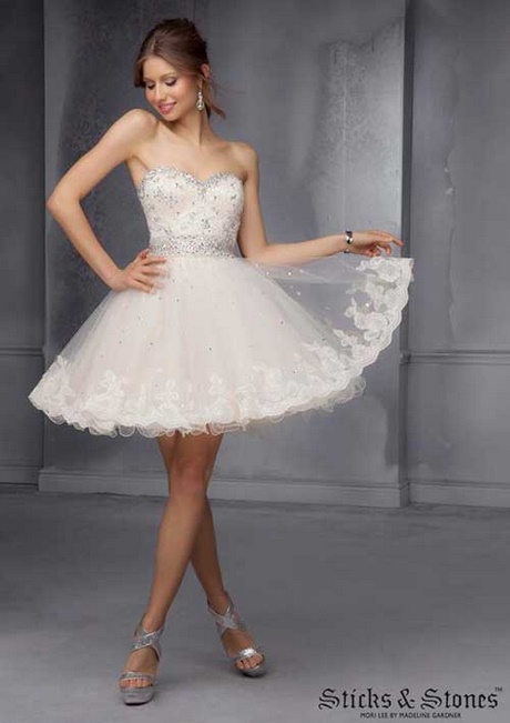 vestidos-de-fiesta-cortos-blancos-58_14 Bijele kratke haljine prom