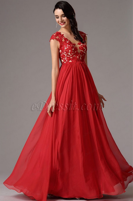 vestidos-de-gala-rojos-largos-73_12 Duga crvena lopta haljine